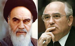 ابلاغ پیام تاریخی امام خمینی ره به گورباچف رهبر شوروی سابق